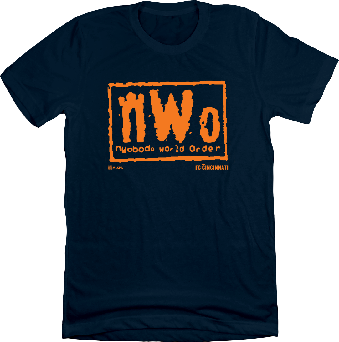 FC Cincinnati NWO Cincy Shirts Navy T-shirt