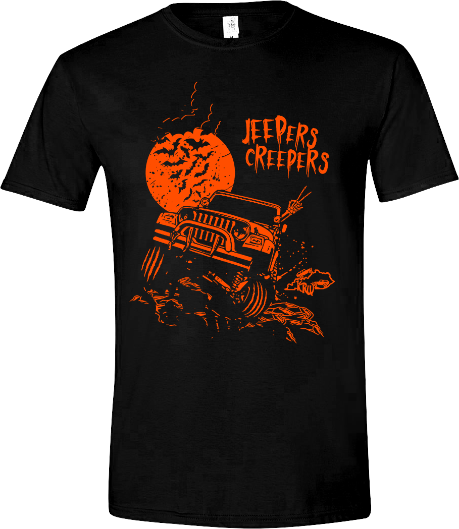 KRW Jeepers Creepers Orange Ink - Cincy Shirts