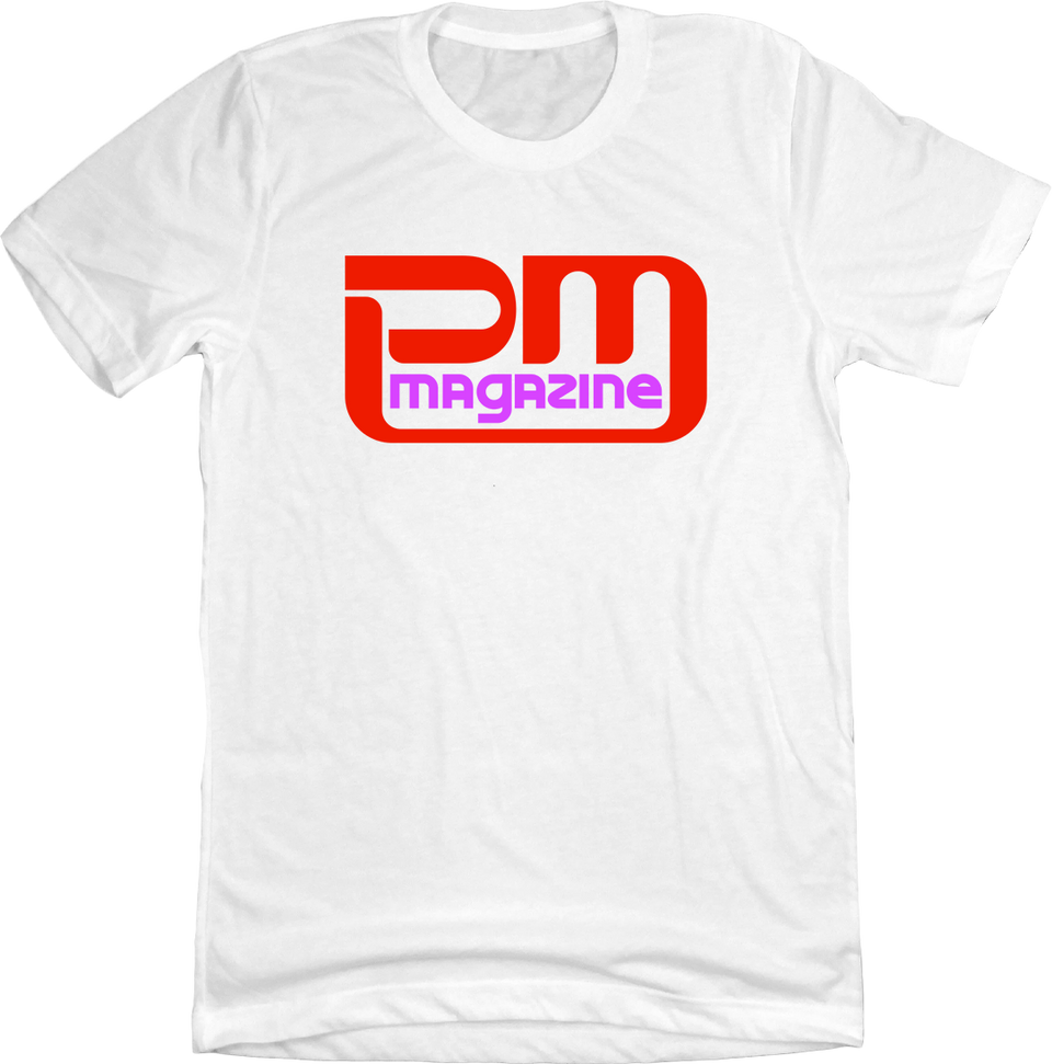 PM Magazine T-shirt white