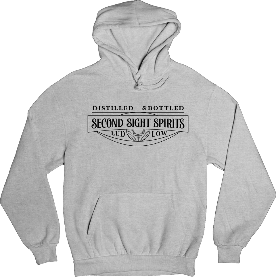 Second Sight Spirits Logo Cincy Shirts Light Grey hoodie
