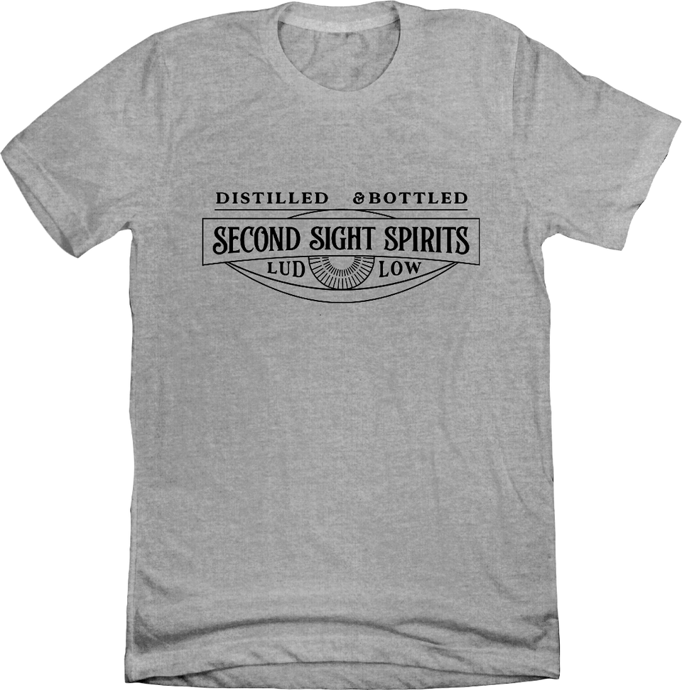 Second Sight Spirits Logo Cincy Shirts light grey T-shirt