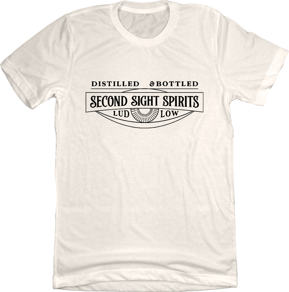 Second Sight Spirits Logo Cincy Shirts Natural White T-shirt