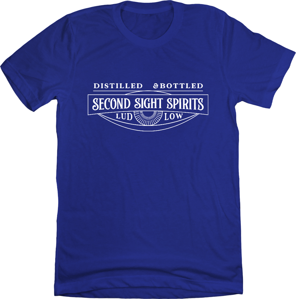Second Sight Spirits Logo Cincy Shirts T-shirt Blue
