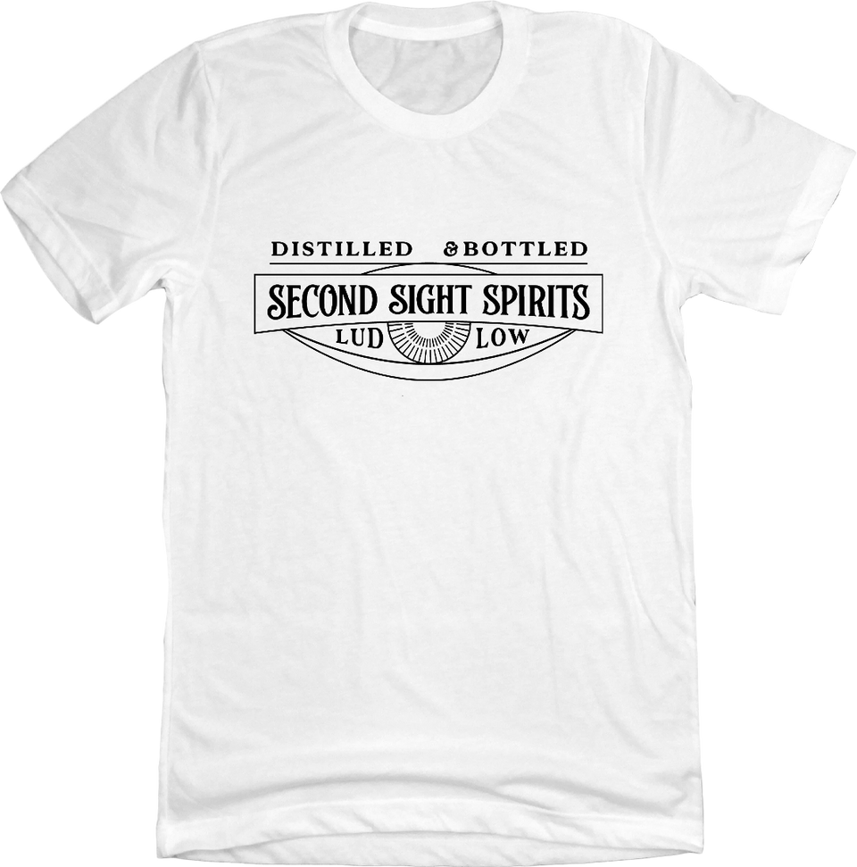 Second Sight Spirits Logo Cincy Shirts T-shirt White