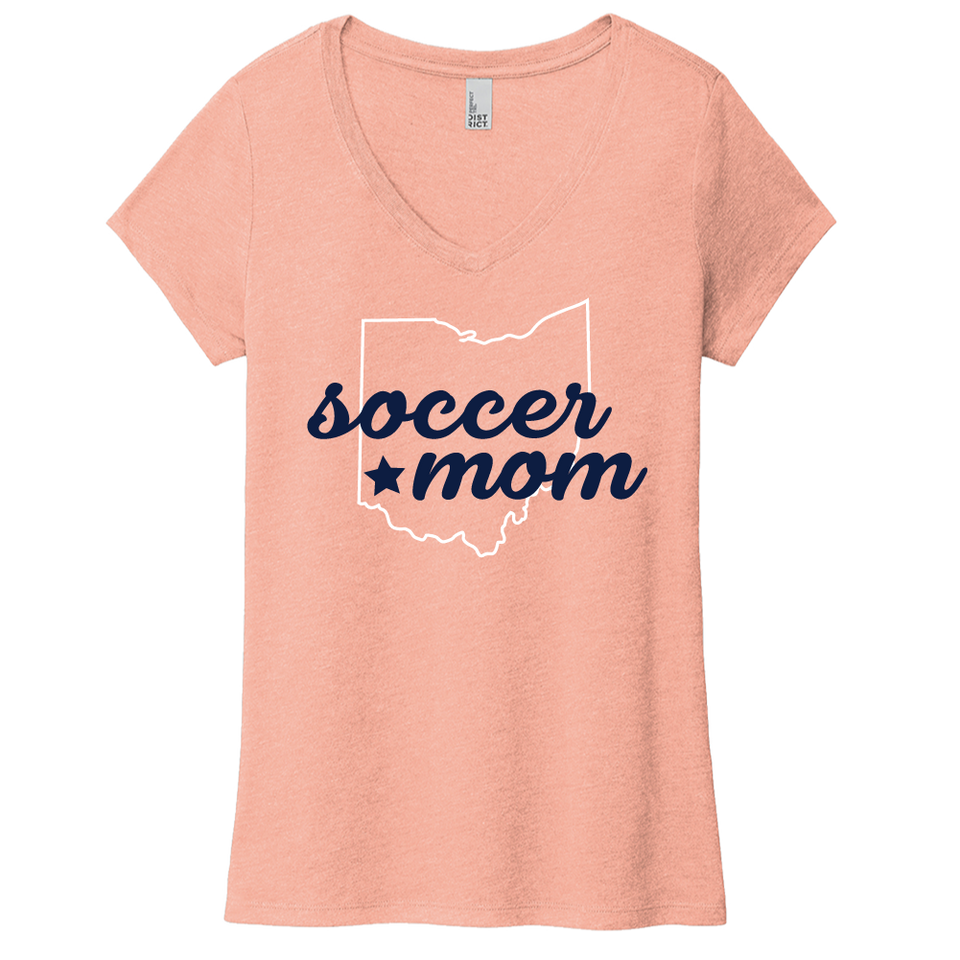 Soccer Mom Ohio Star V-neck