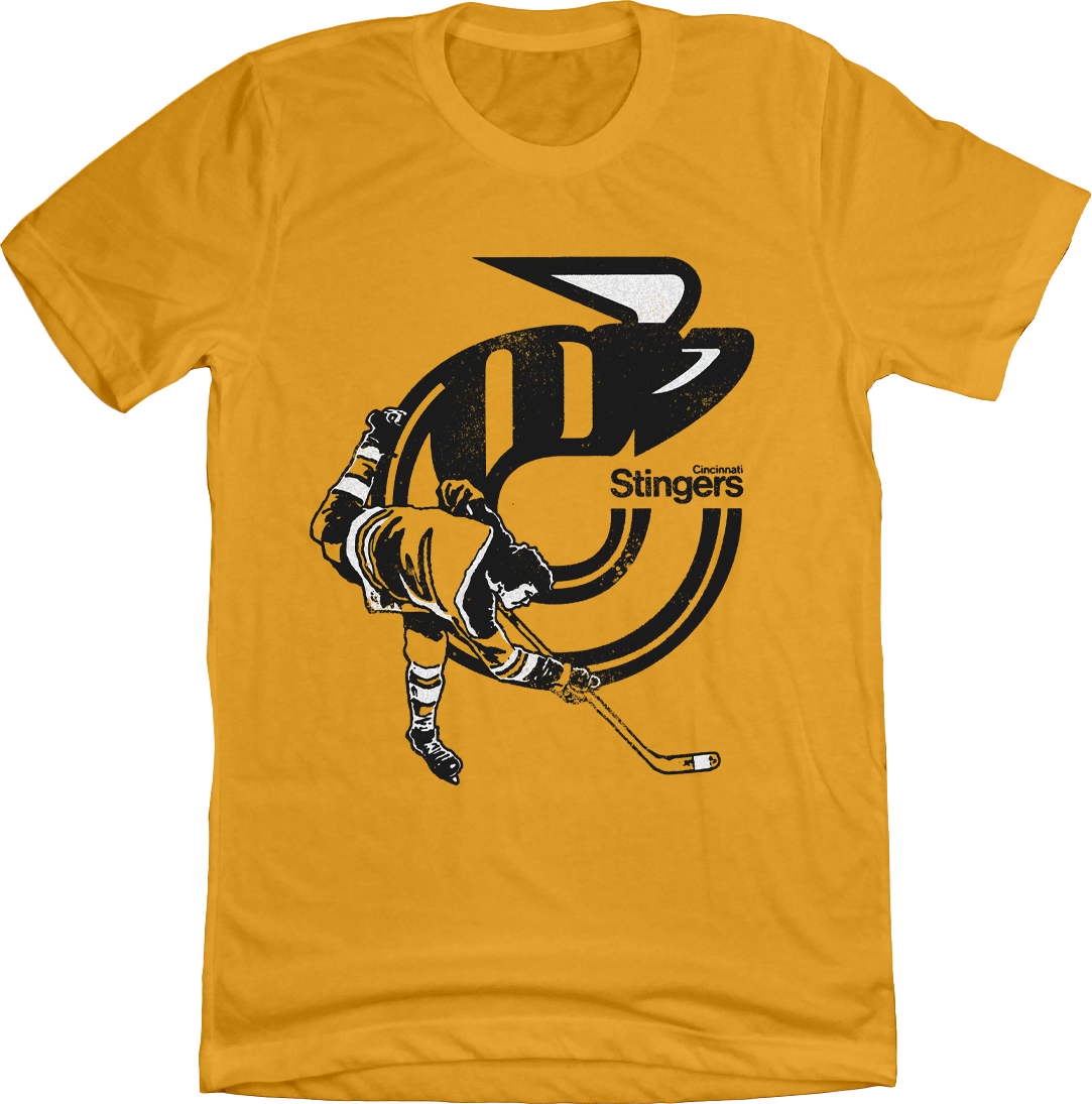 Cincinnati Stingers Slapshot Tee - Cincy Shirts