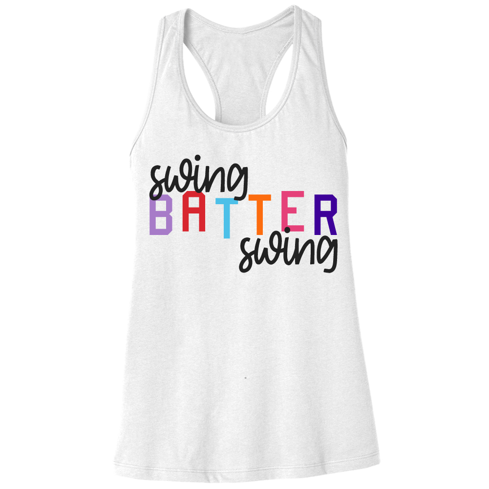 Swing Batter unisex tank