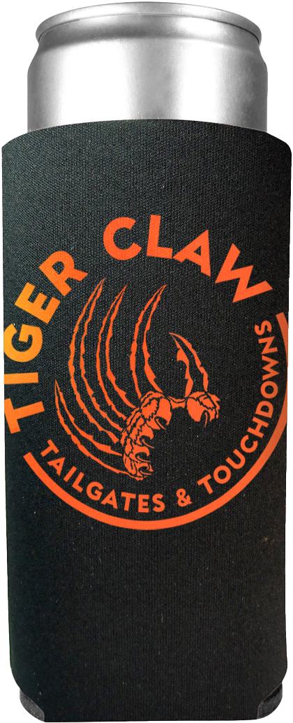 Tiger Claw Slim Coozies - Cincy Shirts