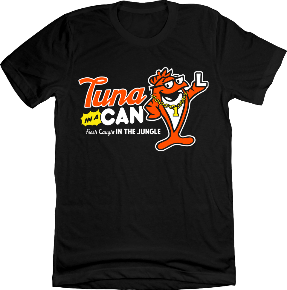 Tuna In A Can Cincinnati Football T-shirt Black
