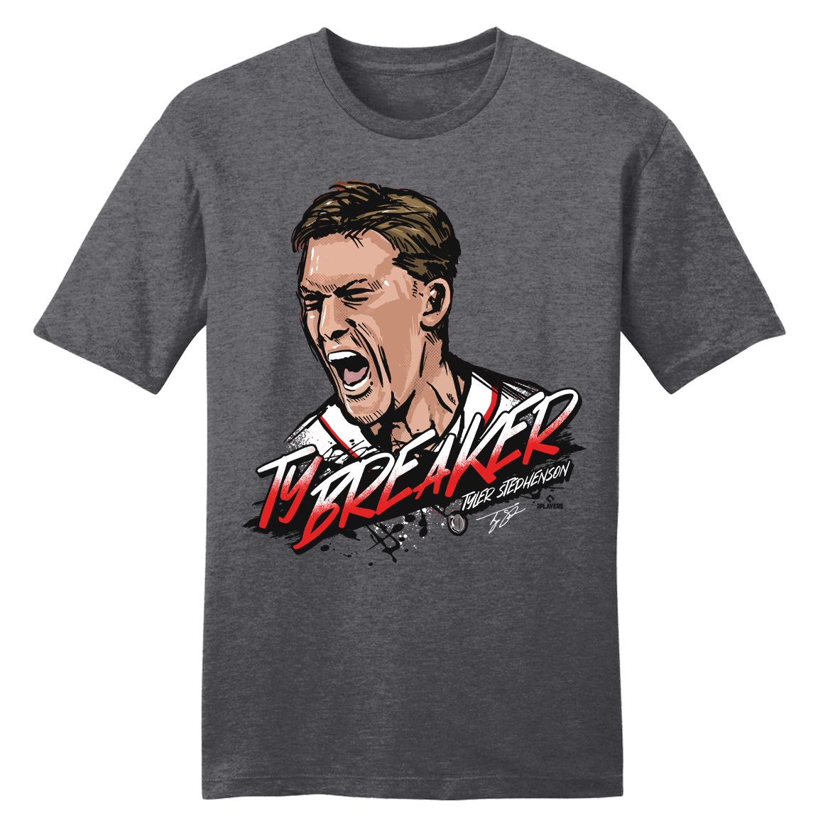 Tyler Stephenson - Ty Breaker MLBPA Tee - Cincy Shirts