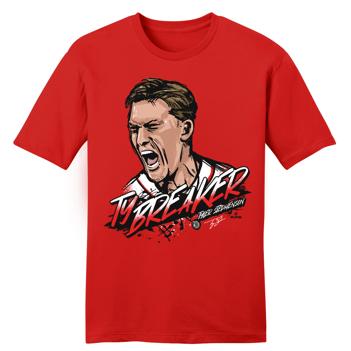 Tyler Stephenson - Ty Breaker MLBPA Tee - Cincy Shirts