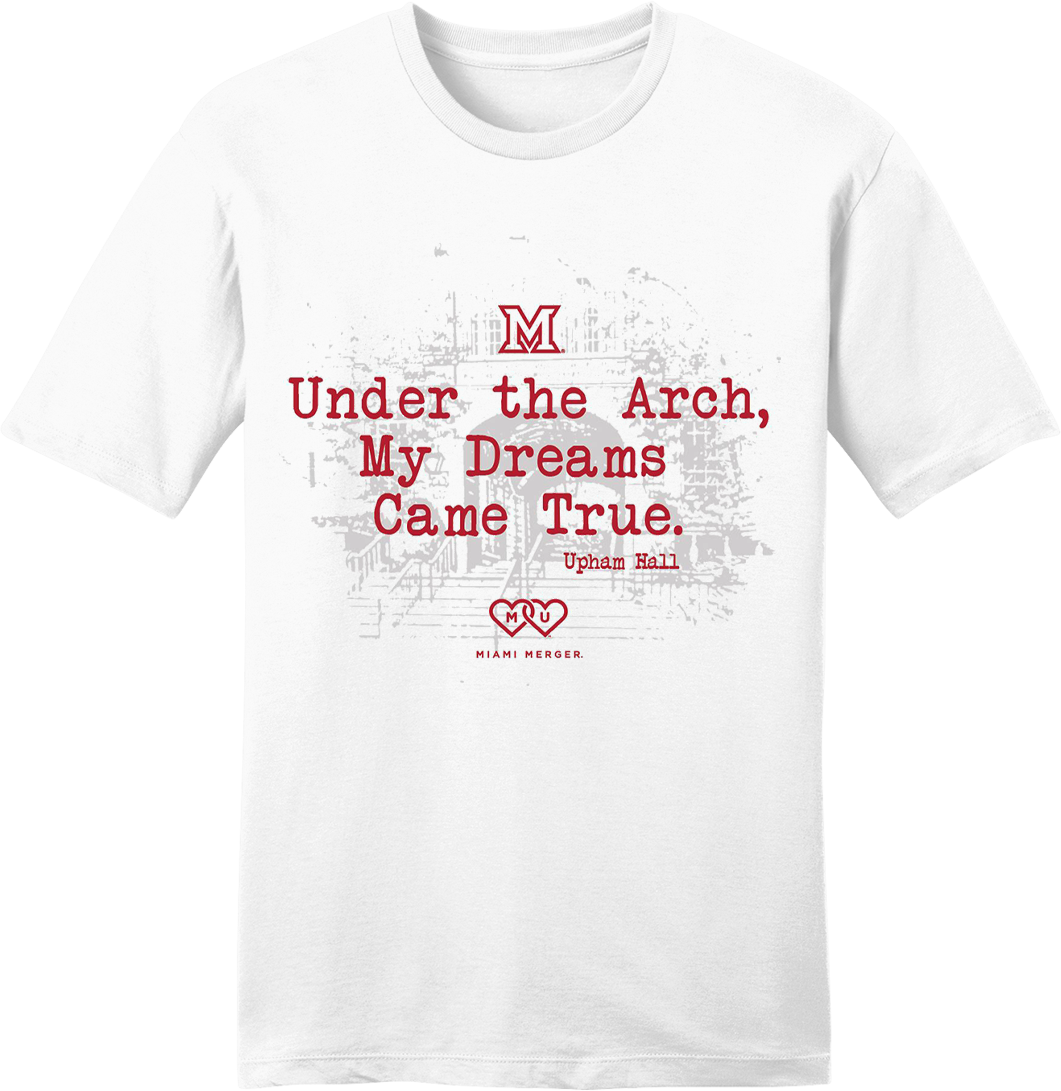 Under The Arch Miami University tee