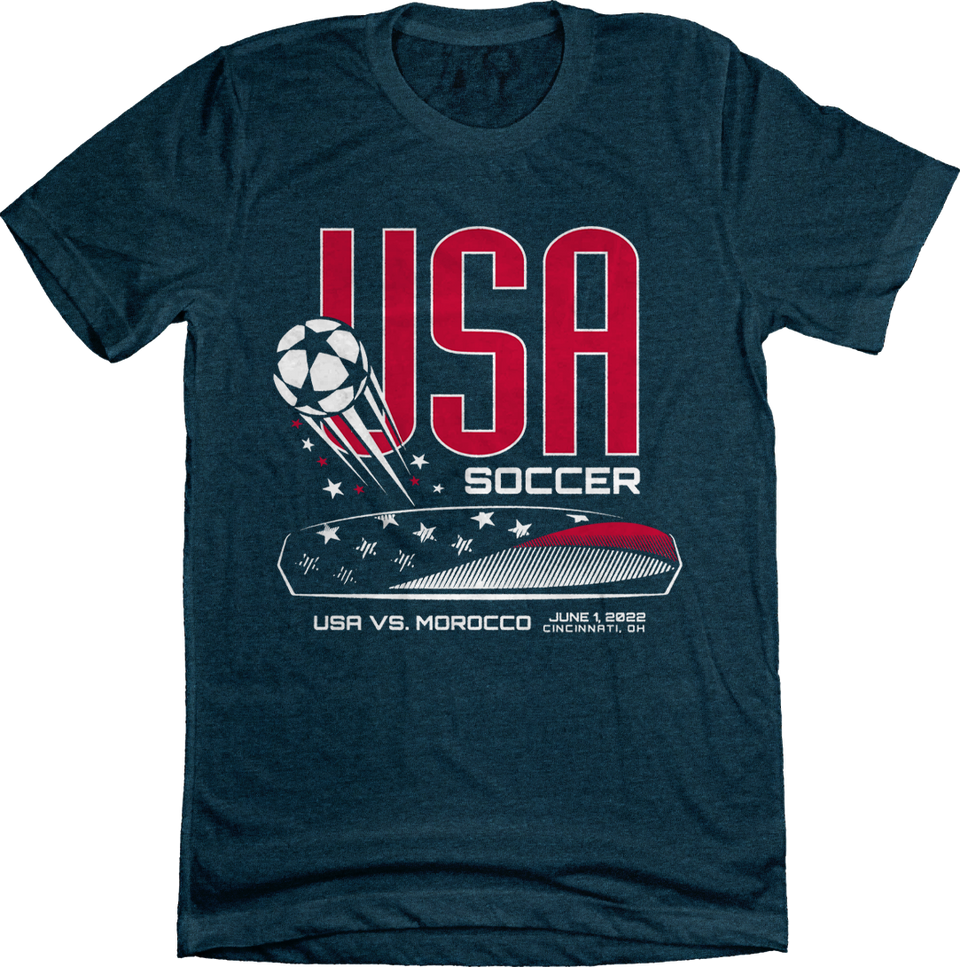 USA vs Morocco Friendly - Cincy Shirts