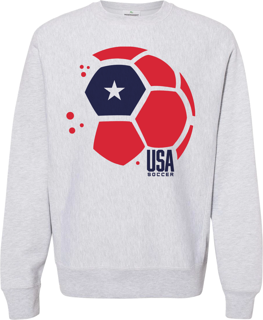 USA Soccer Ball - Cincy Shirts crewneck