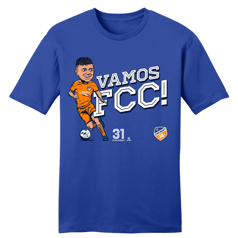Alvaro Barreal VAMOS MLSPA Tee - Cincy Shirts