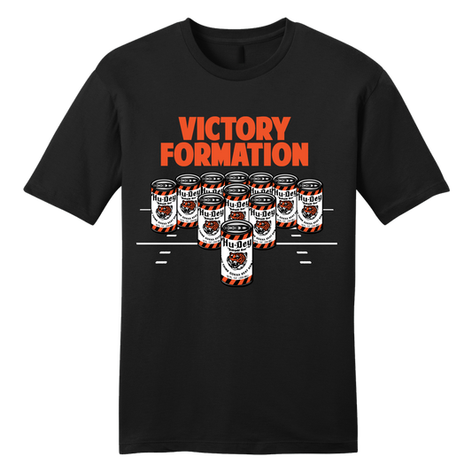 Hu Dey Victory Formation tee black