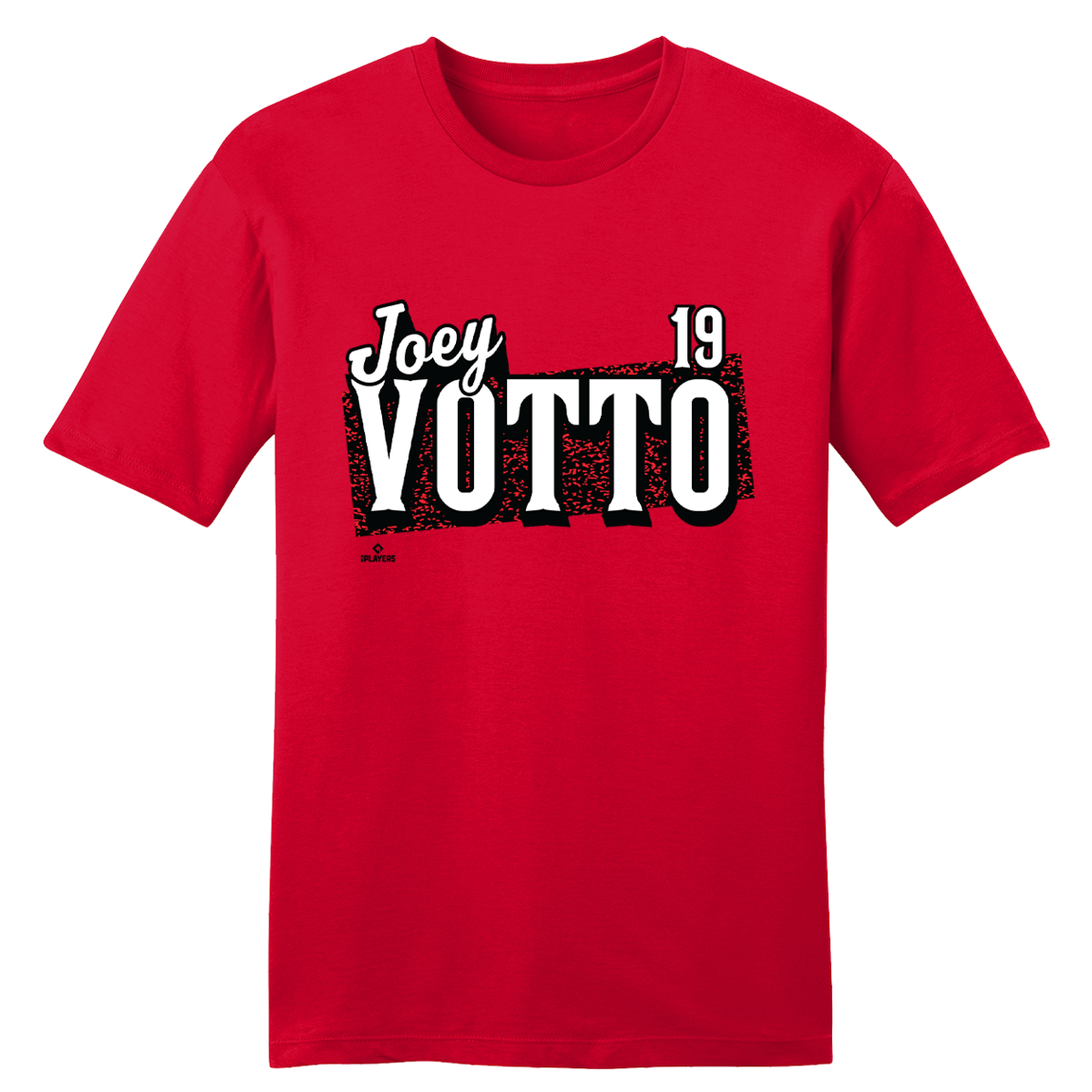 Joey Votto Speckle Team Font tee