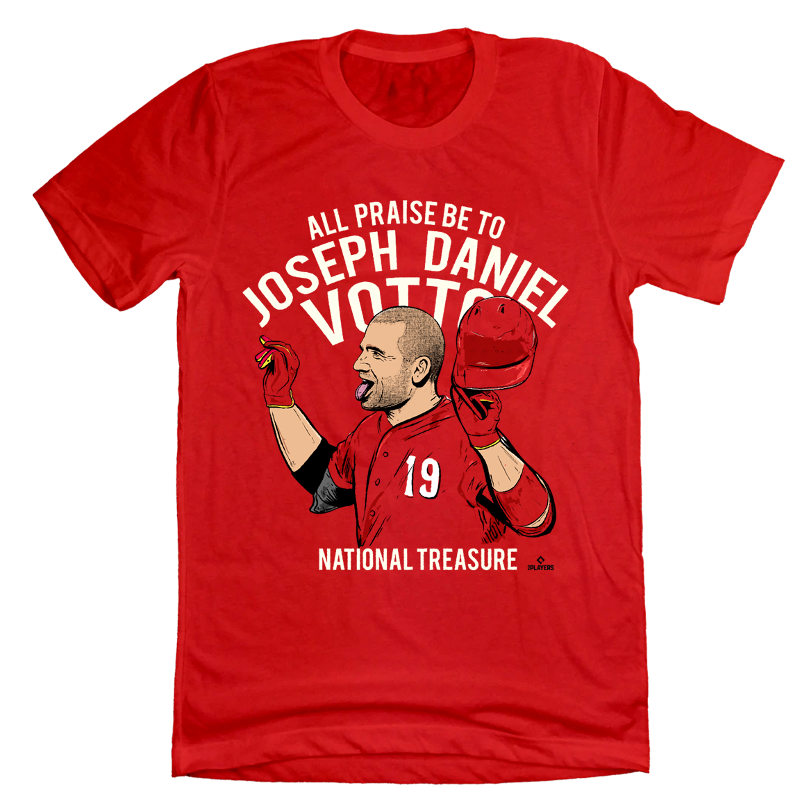 Joey Votto National Treasure MLBPA Tee - Cincy Shirts