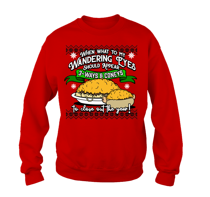 Wandering Eyes Chili Christmas Sweater - Cincy Shirts