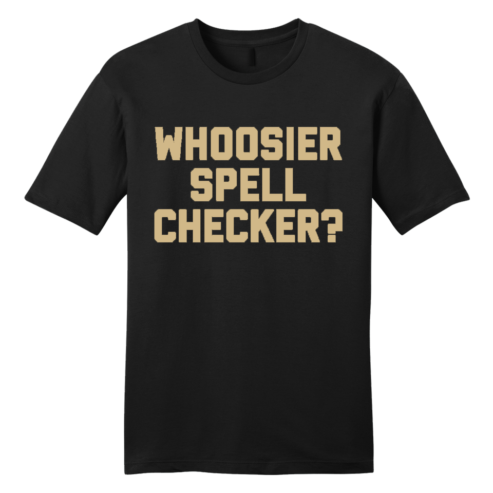 Whoosier Spell Checker - Cincy Shirts