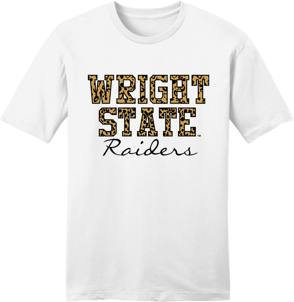 Wright State Leopard Print tee