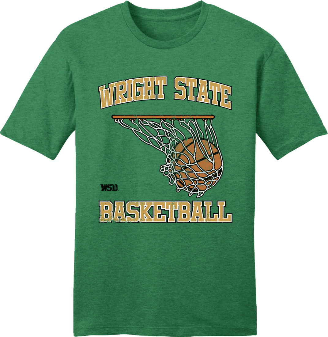 Wright State Basketball Swoosh Cincy Shirts