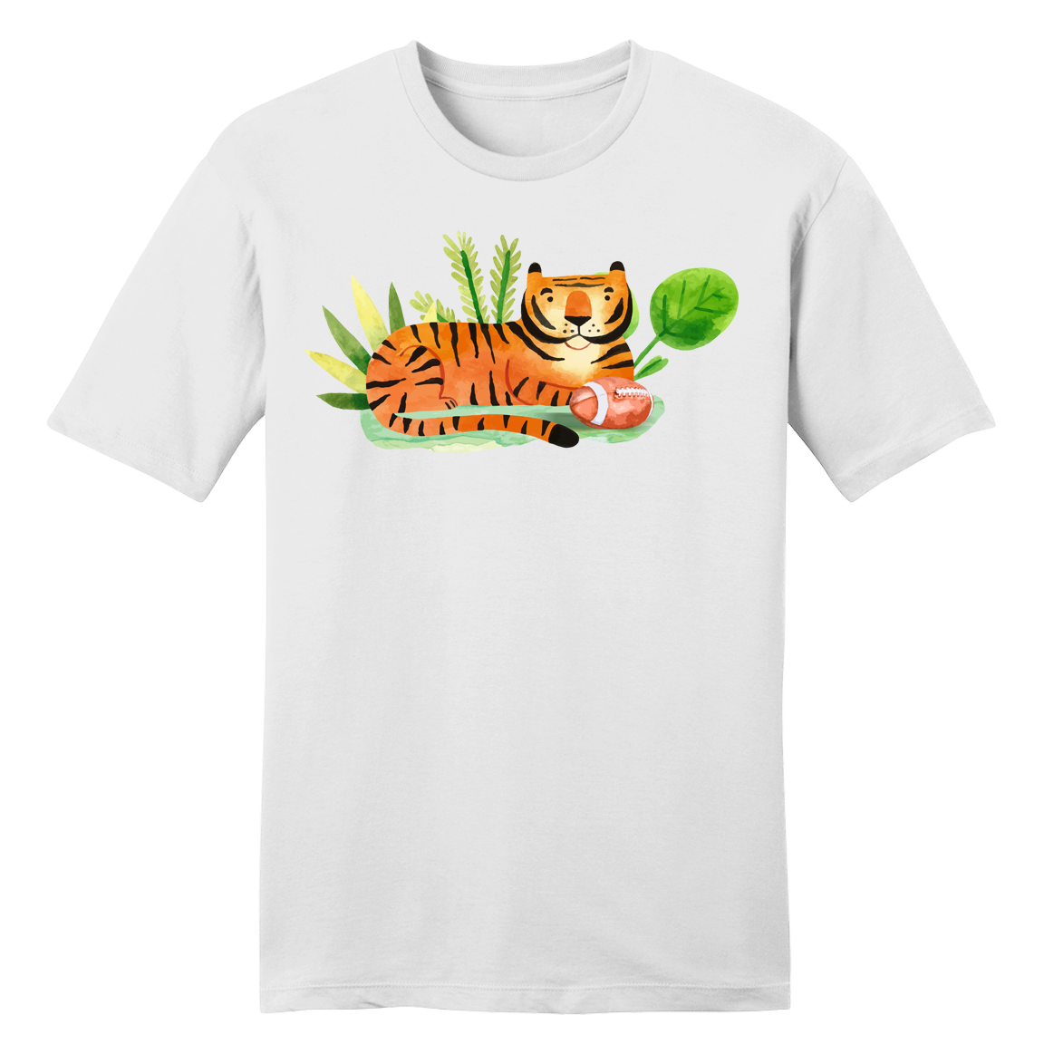 Youth Bengal Tiger Football T-shirt